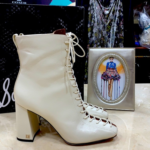 Sam Edelman Carney Ivory Crinkled 